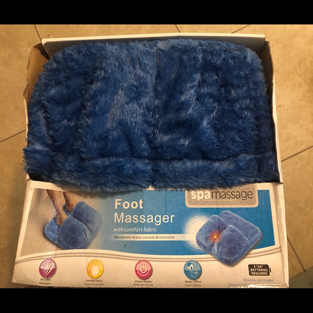 Foot Massager With Comfort Fabric
